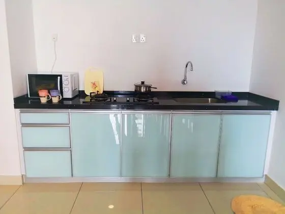 Sky Hive Cozy Apartment Suite, Georgetown - Mutfak