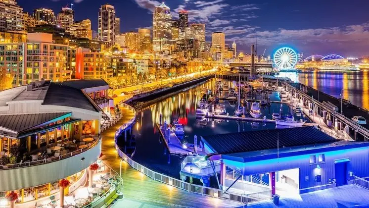 Sky Mark Lux 1 - Modern Elegance In Downtown Seattle - Oda Manzaraları