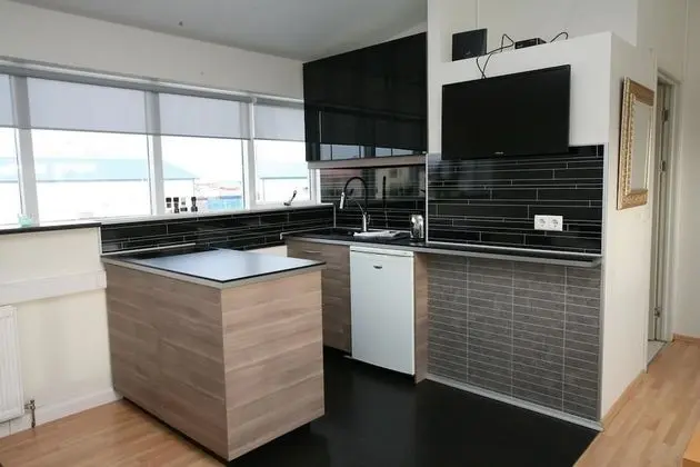 Skýjaborg Apartments - Mutfak