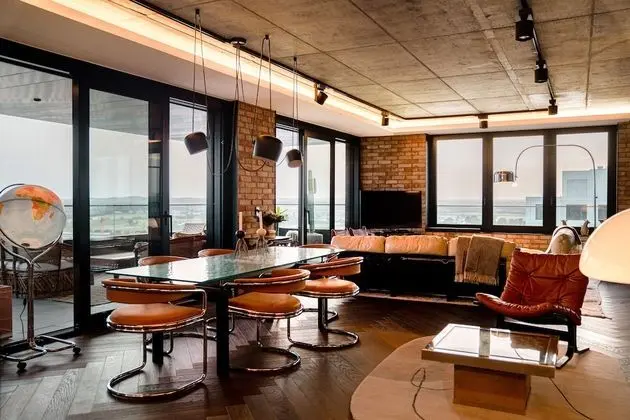 SKYLUX21-Designer Penthouse W Concierge - Oda Düzeni