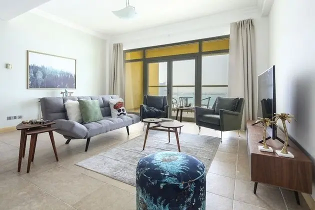 Sleek And Elegant 1BR on The Palm! - Öne Çıkan Resim