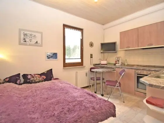 Small, Modern Apartment in Jöhstadt With Terrace - Mutfak