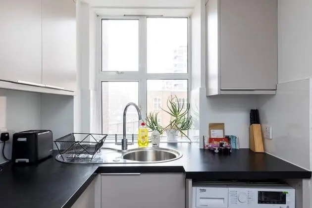 Smart 2 Bed Apartment near Oxford Street & Hyde Park - Mutfak