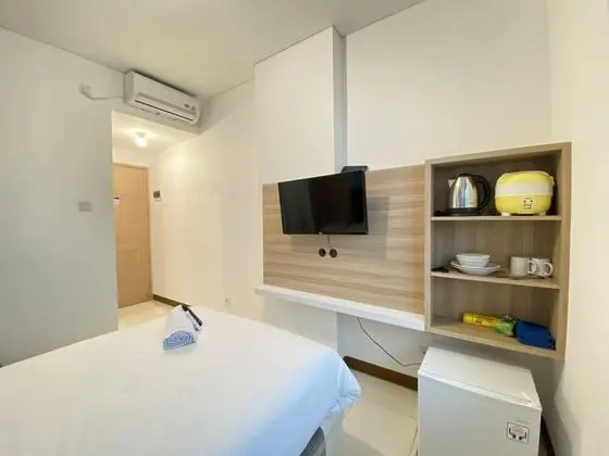 Smart Studio Room Semi Apartment at The Lodge Paskal near BINUS University - İç Mekan