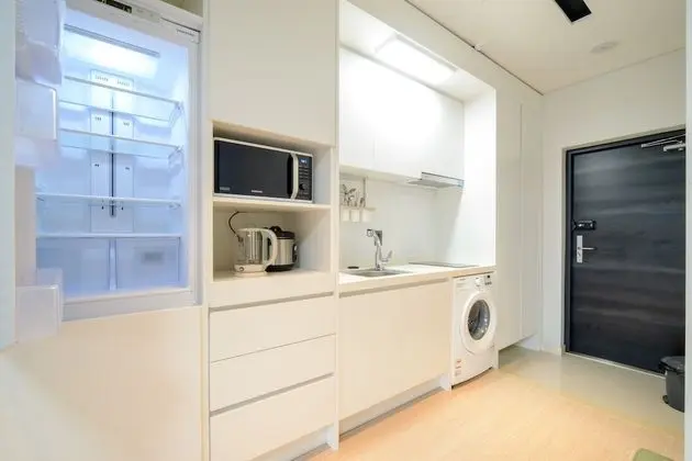 Sokcho Daemyeong Samsung Home Prestige Pension - Mutfak