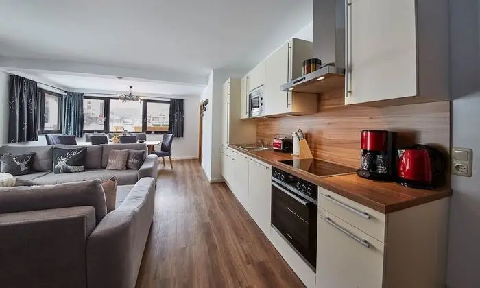 SonnAlm Appartements - Mutfak