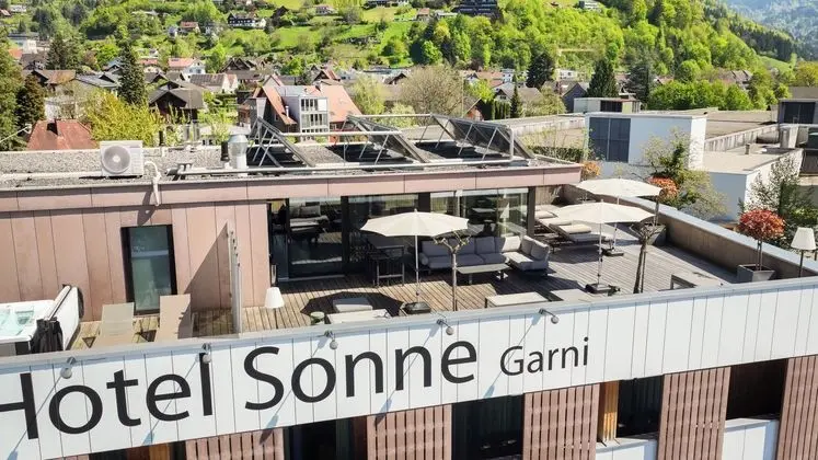 Sonne_1806 - Hotel am Campus Dornbirn - Dış Mekan