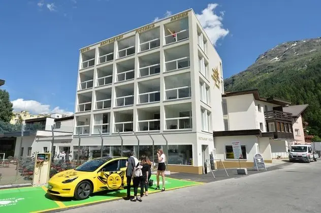 Hotel Sonne St Moritz - Dış Mekan