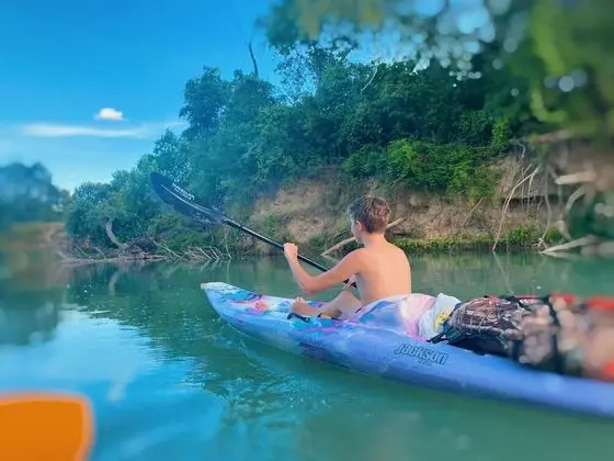 Son's Blue River Camp Glamping Cabin A - Dış Mekan