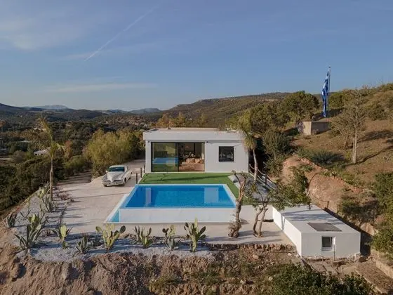Sounio Black Villa - Dış Mekan