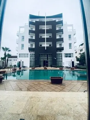 Sourebou Chez Appart Hotel Founty Beach - Dış Mekan
