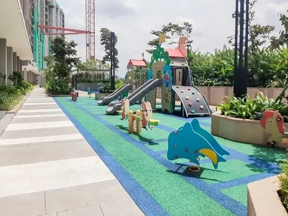 Spacious 1BR Apartment at Marigold Nava Park - Dış Mekan