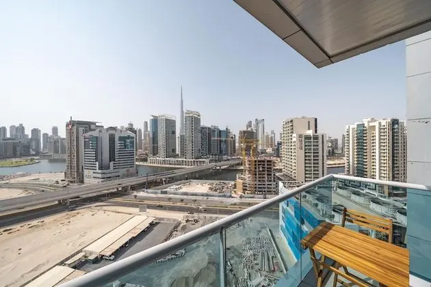Spacious 2bedroom in the Heart of Business Bay - Dış Mekan