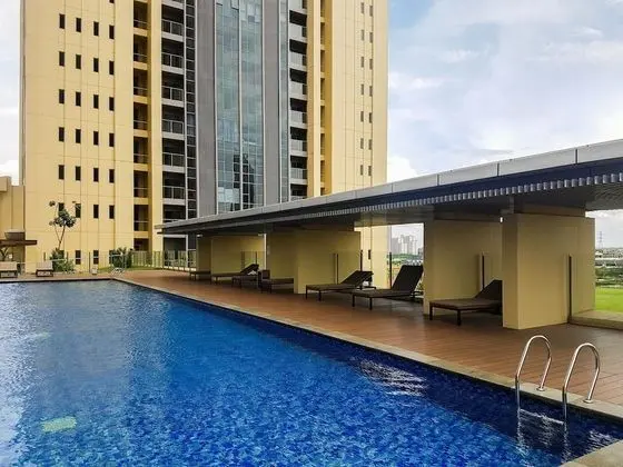 Spacious 2Br At Branz Bsd Apartment - Havuz