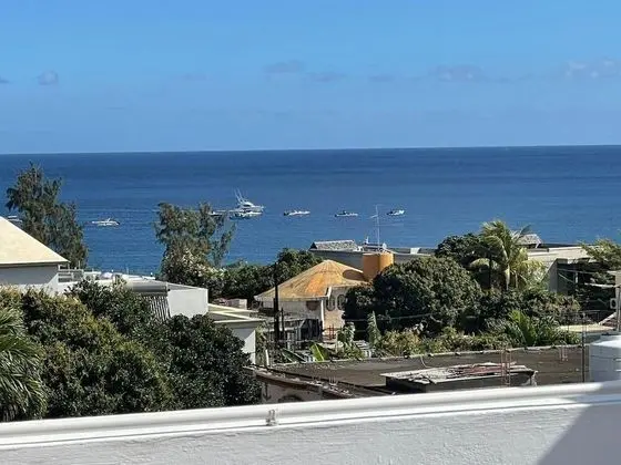 Spacious 4-bed Villa in Flic en Flac Roof top bar