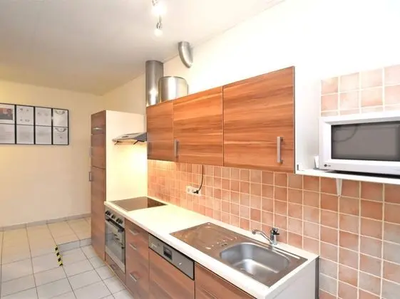 Spacious Apartment in Ober-waroldern With Sauna - Mutfak
