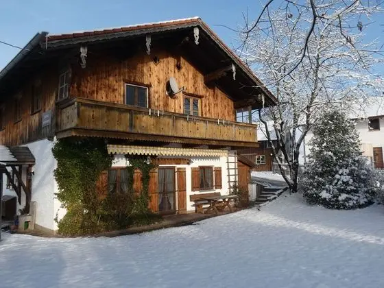 Spacious Apartment in Steingaden near Ski Area - Dış Mekan