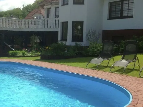 Spacious Villa With in Ballenstedt Private Swimming Pool - Havuz