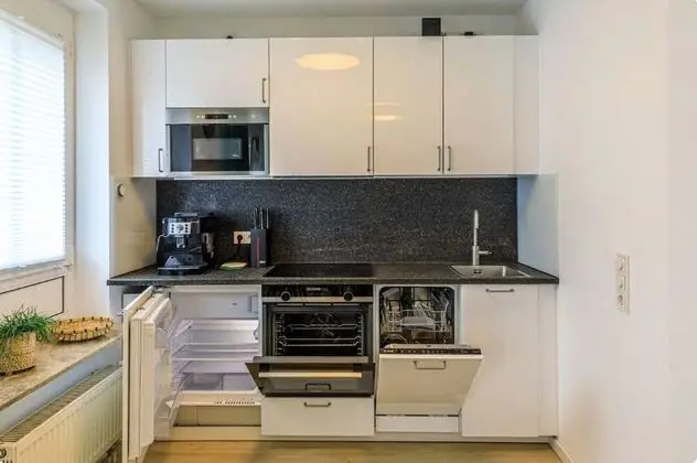 Spacious Design Apartments near Center - Mutfak