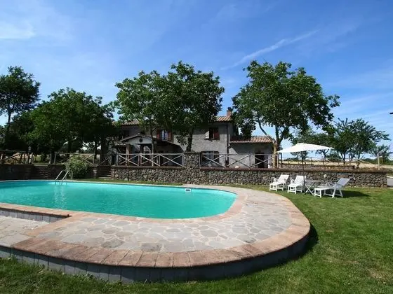 Spacious Farmhouse in Bagnoregio With Swimming Pool