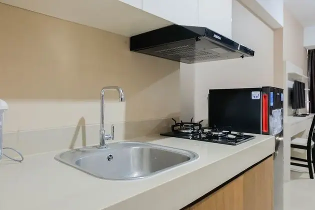 Spacious Fully Furnished Studio Apartment at U Residence - Mutfak