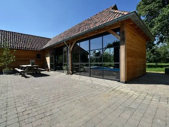 Spacious Holiday Home in Herveld With Pool