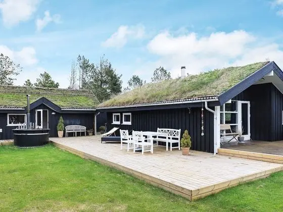 Spacious Holiday Home in Jutland With Outdoor Whirlpool
