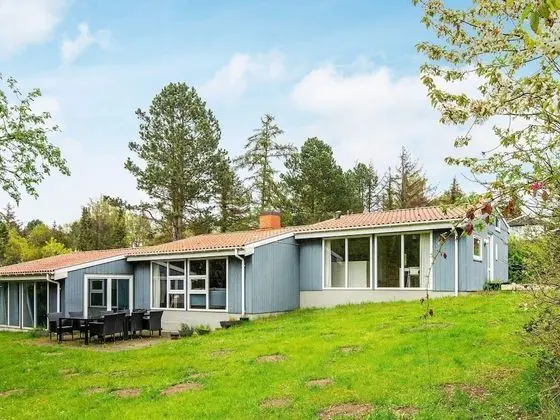 Spacious Holiday Home in Knebel With Swimming Pool