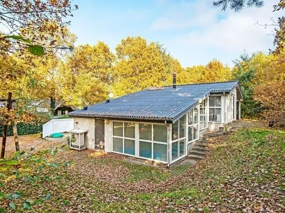 Spacious Holidy Homein Glesborg With Sauna