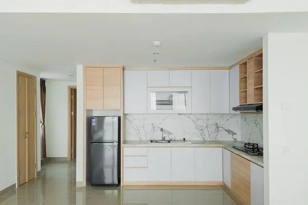 Spacious And Homey 3Br At Hillcrest House Apartment - Mutfak