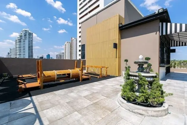 Spacious Living Br w Bathtub Centre Bangkok - Dış Mekan