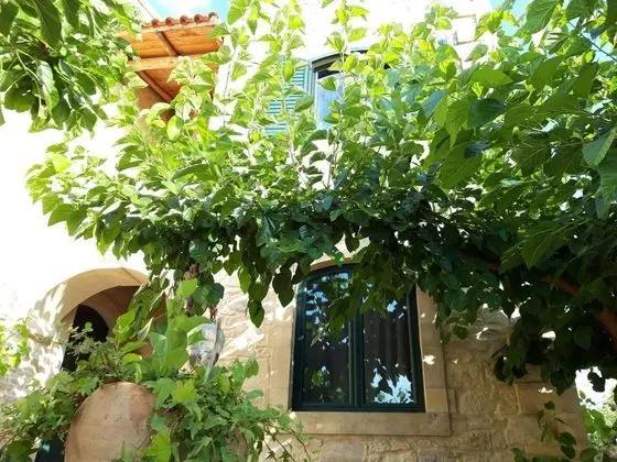 Spacious Villa in Margarites With Private Garden - Dış Mekan