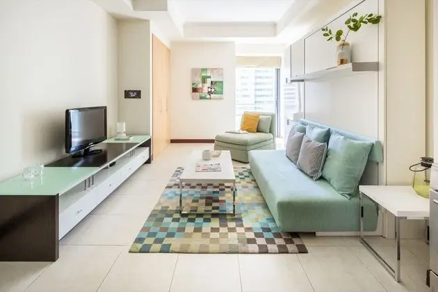 Spacious + Modern Studio in JLT - Sleeps 3 - İç Mekan