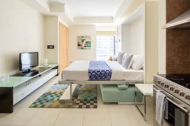 Spacious + Modern Studio in JLT - Sleeps 3 - İç Mekan