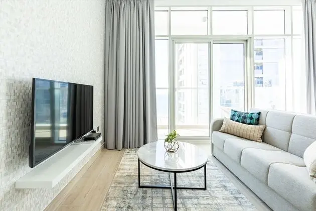 Spacious & Ornate Studio Apartment in the Famous Dubai Marina! - İç Mekan