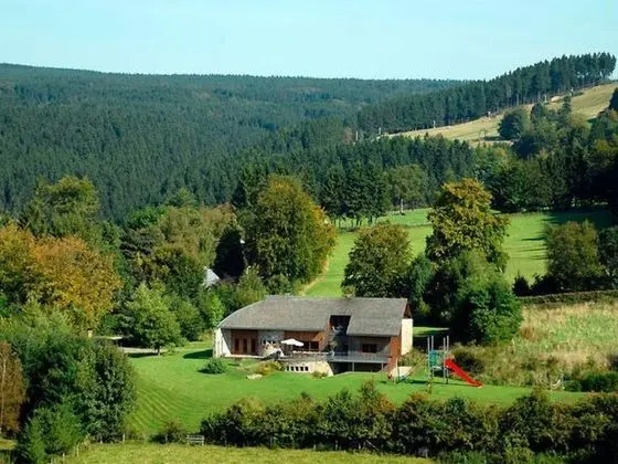 Spacious Villa in Ovifat With Sauna - Dış Mekan