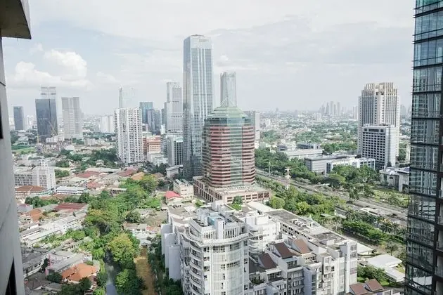 Spacious And Premium 3Br Apartment With City View Sudirman Tower Condominium - Dış Mekan