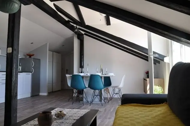 Špiro - Parking and Barbecue - A2 Potkrovlje - Oda Düzeni