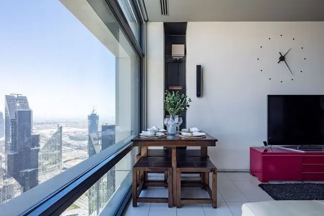 Splendid 1BR in Difc With Burj Khalifa Views - İç Mekan