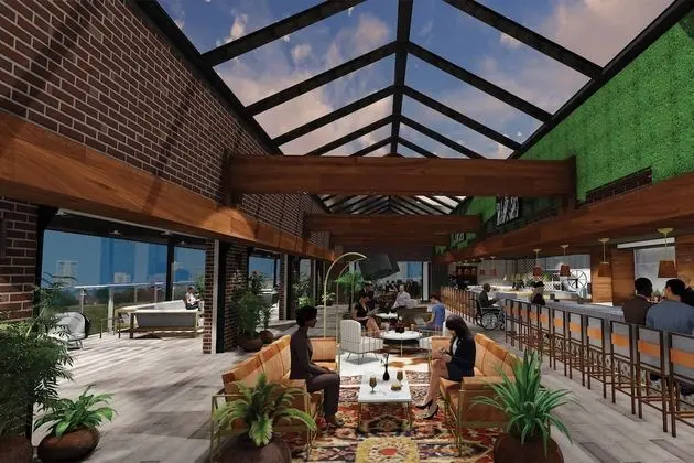 SpringHill Suites by Marriott Fort Worth Historic Stockyards - Yerinde Yemek