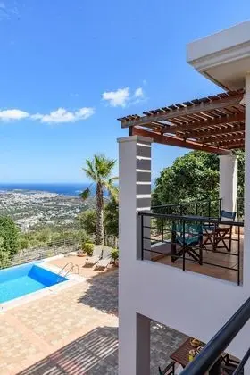 St Nikolas View Villa with private pool - Dış Mekan