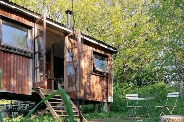 Stargazer Shepherds Hut. A Warm and Cosy Getaway - Öne Çıkan Resim