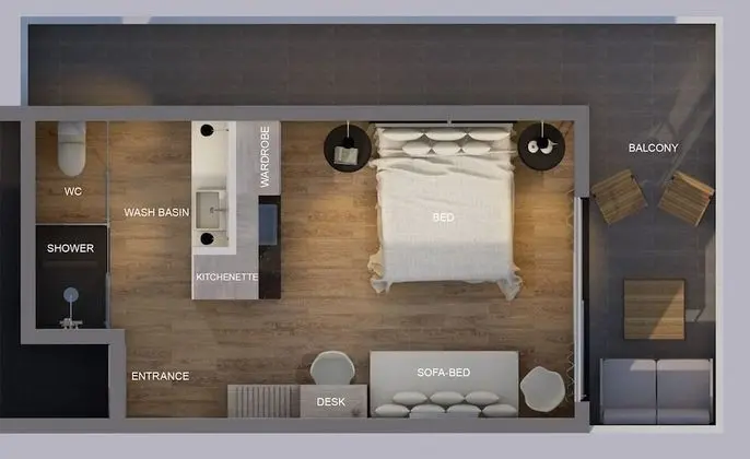 Stavento Apartments - Oda
