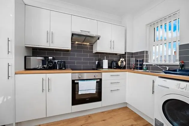 Stay In Cardiff Canton St. John's Court Apartment - Mutfak