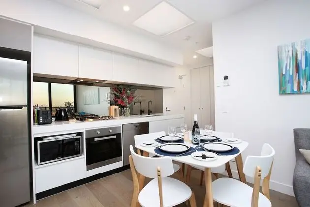 StayCentral - Northcote Hill Penthouse - Mutfak