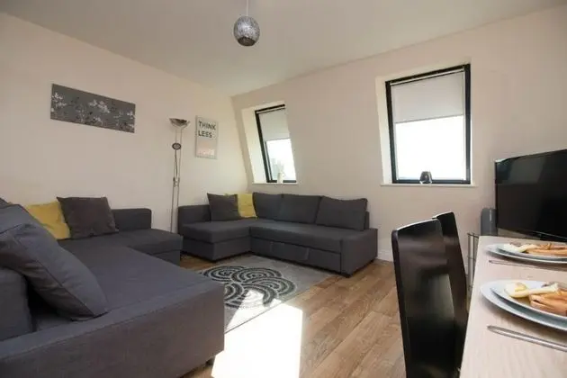 Stayzo Castle Penthouse 17 - A Clean Fresh Modern Apartment With Free Wi-fi - Oda
