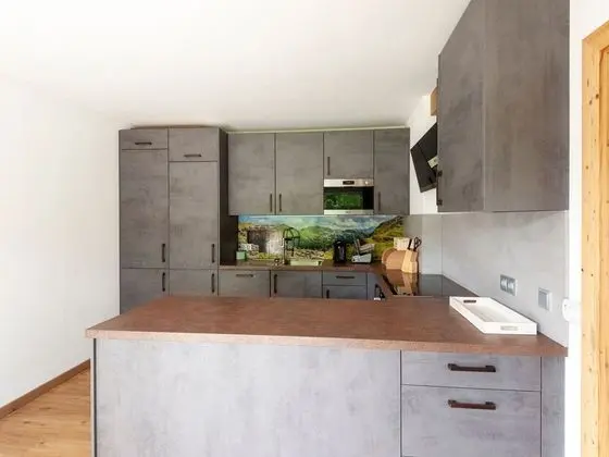 Stellar Holiday Home in Hopfgarten With Roof Terrace - Mutfak