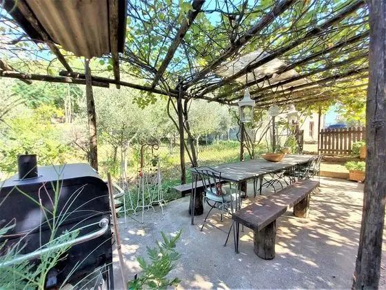 Stone Holiday Home in Fiano Pescaglia With Private Garden