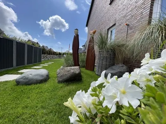 Strandvilla Wohnung Strand-cottage - Dış Mekan