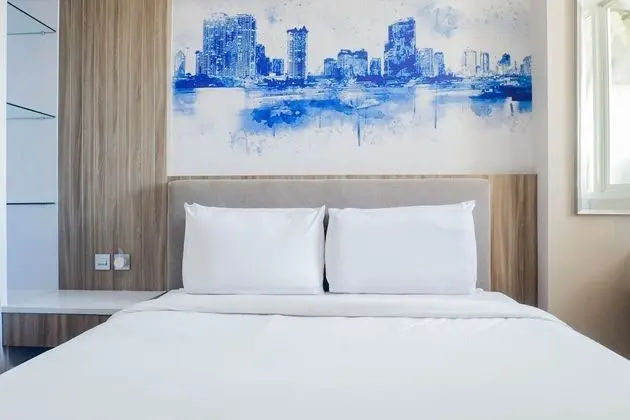 Strategic 2BR Apartment Connected to Marvell City Mall at The Linden - Oda